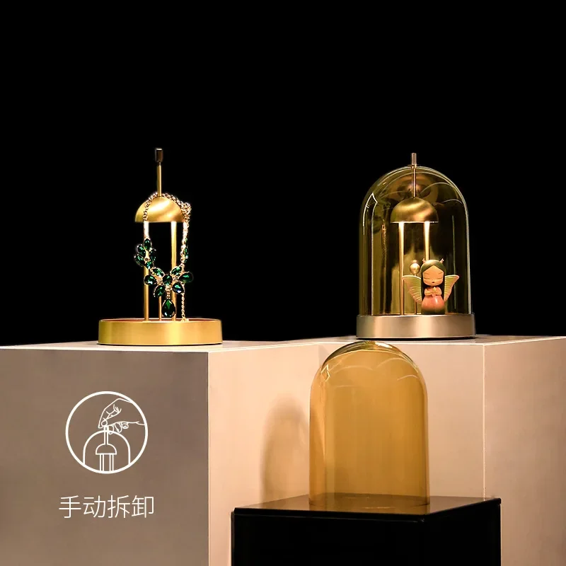 โคมไฟตั้งโต๊ะชาร์จไฟ DIY ของขวัญสุดพิเศษ โคมไฟข้างเตียงให้แสงอบอุ่น สร้างบรรยากาศโรแมนติก