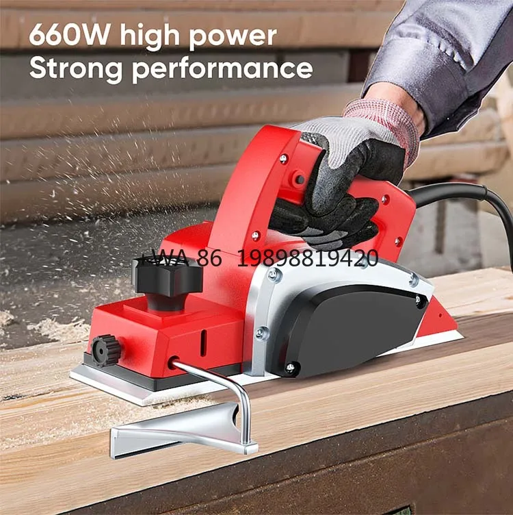 Electric Planer Armature Mitsushi Portable Mini Manual Wood Planer Professional Woodworking Tool Table 82mm