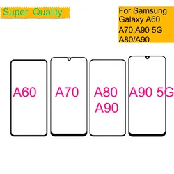 Replacement For Samsung Galaxy A90 5G Front Outer Glass LCD Lens A60 A70 A80 A90 Touch Screen Panel Glass With OCA