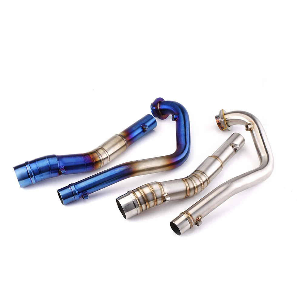 

STLF Stainless LC150 Knalpot Exhaust Y15ZR Header 51mm Muffler Slip Sniper 150 Exciter 150 Bend Pipe MSKING 150cc Muffler Pipe