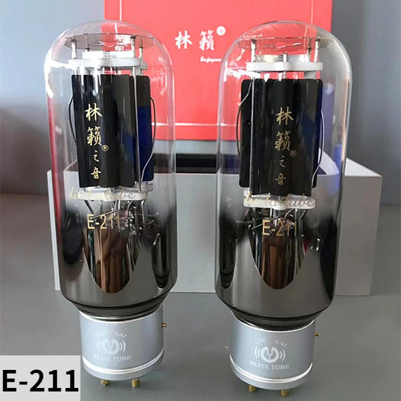 LINLAI E-211 Vacuum Tube  Replaces A211/WE211/KR211/211T/211DG for Tube Power Amplifier HIFI Audio Power Original Complete Match