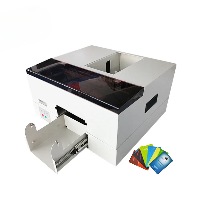 for ZYJJ New Business Credit Gift Visit Smart PVC Plastic Inkjet ID Card Printer Machine