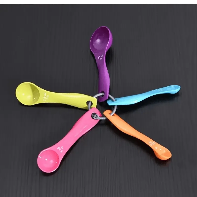 8pcs, Measuring Cup And Spoon Set With Spout And Handle, Portable For Accurate Cooking And Baking Measurements