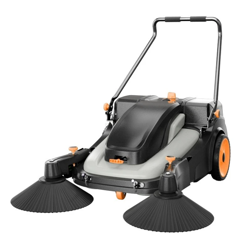 

Industrial Electric Hand Push Sweeper Factory Workshop Farm Property