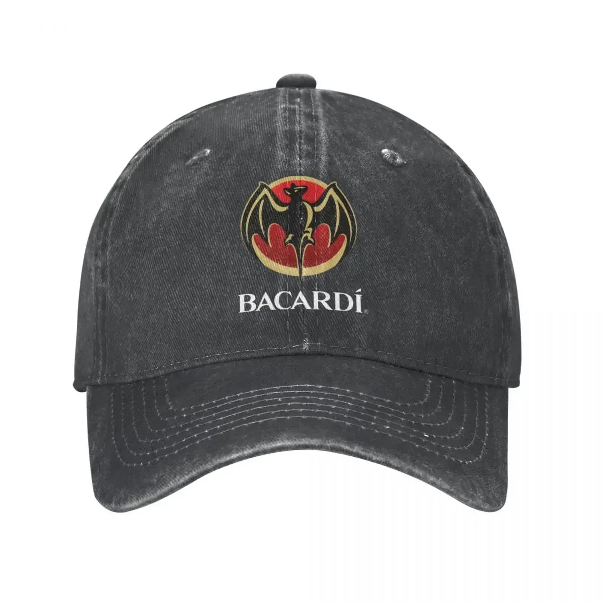 Bacardi 52Father'S Day Baseball Hat Sweat-Absorbent Cap Dad Camping Balaclava Customizable