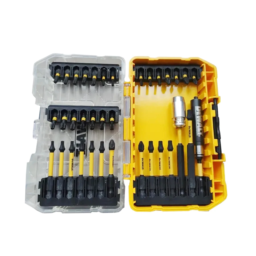 Imagem -05 - Dewalt-chave de Fenda Bit Conjunto com Case Resistente Profissionais e Passatempo Artesãos Preto e Amarelo Dt70734t-qz 29 Pcs