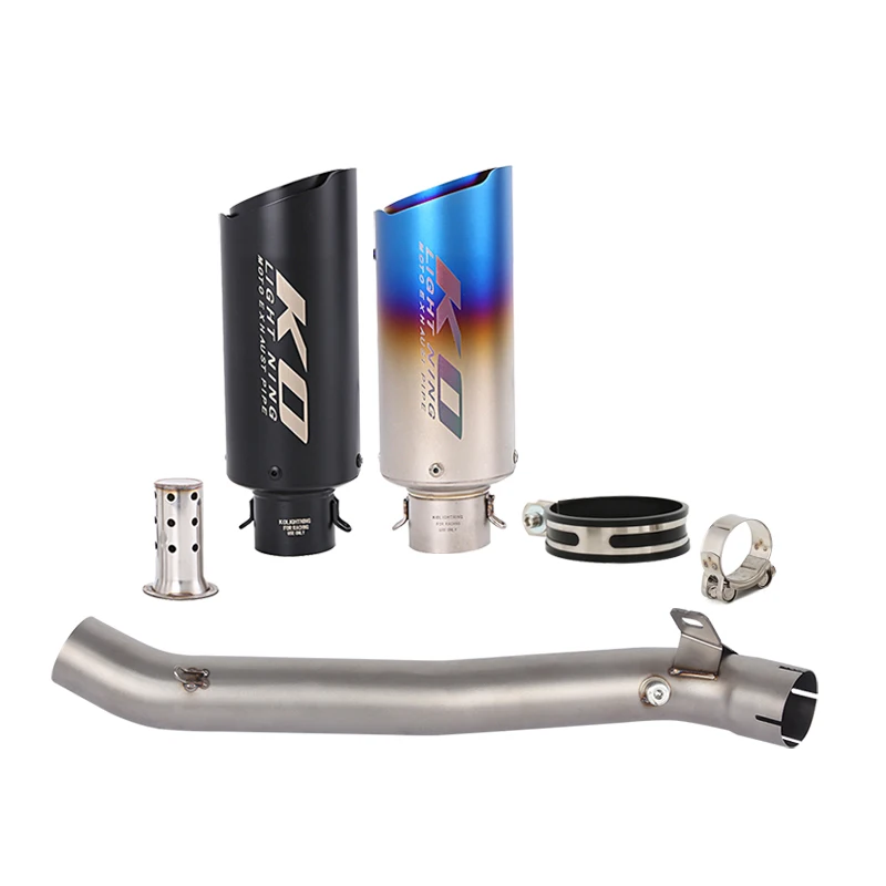 

Надевается для SUZUKI GSXR1000 2009-2011, выхлопная система мотоцикла, средняя труба, 60 мм, глушитель из нержавеющей стали, Escape DB Killer