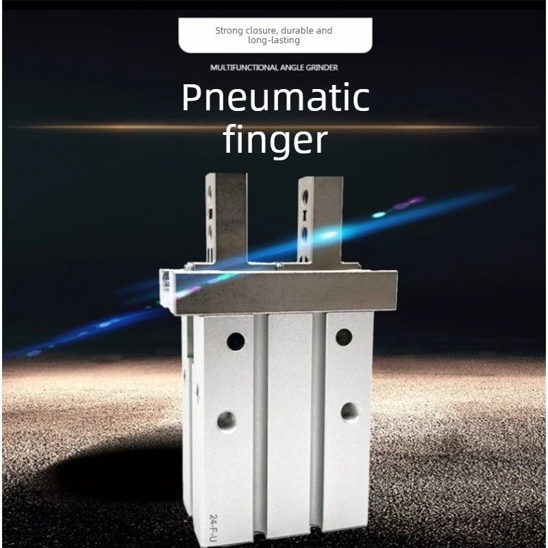 Pneumatic  Parallel Finger Cylinder  HFZ6‑40  Mechanical Gripper Cylinder Universal Replacement Parts view 4