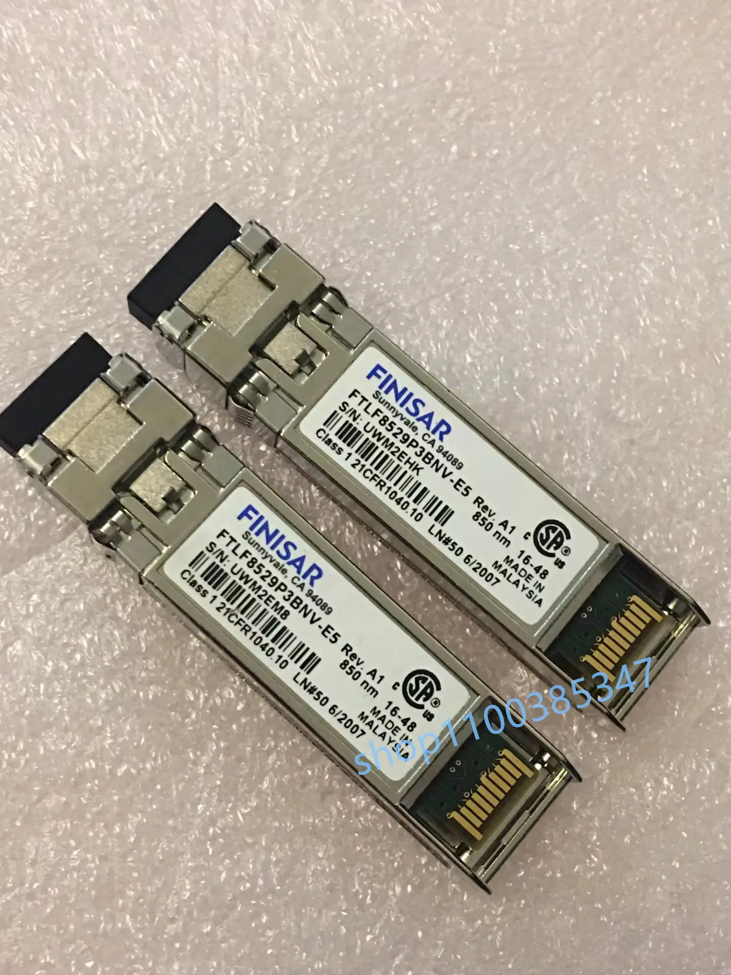 

FTLF8529P3BNV-E5/Finisar SFP 16g switch module/16GB Multimode Dual Fiber Transceiver Module/finisar 16g transceiver sfp