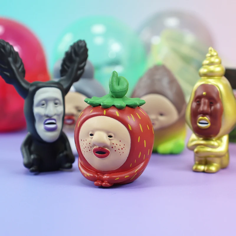 Qualia Japan Original Kawaii Gashapon Figure Anime Farm Elf Pachydrin Figurine Cute Capsule Toys Miniature Kids Creative Gifts