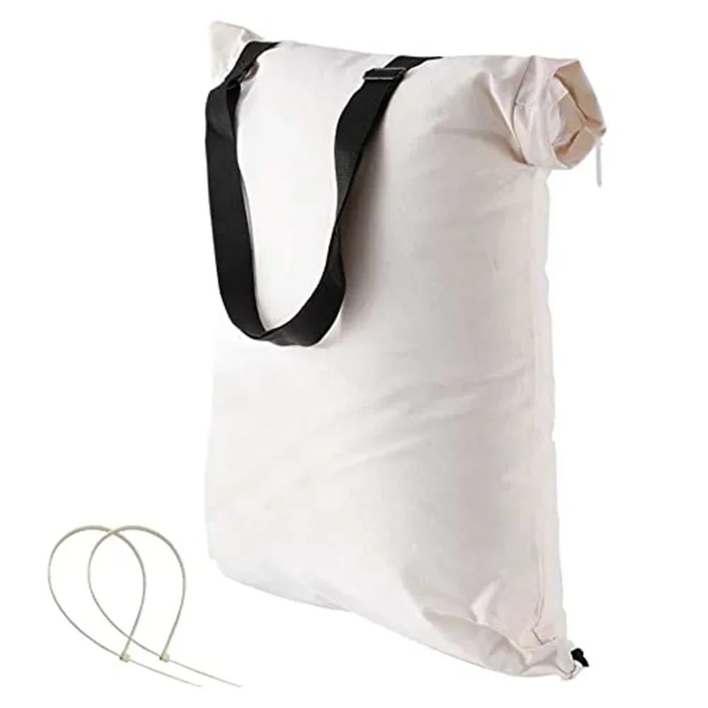 Leaf Blower Vacuum Zippered Bottom Dump Bag For 51503 51601 127-7040 Vacuum Leaf Blowers Bottom Debris Dump Bag