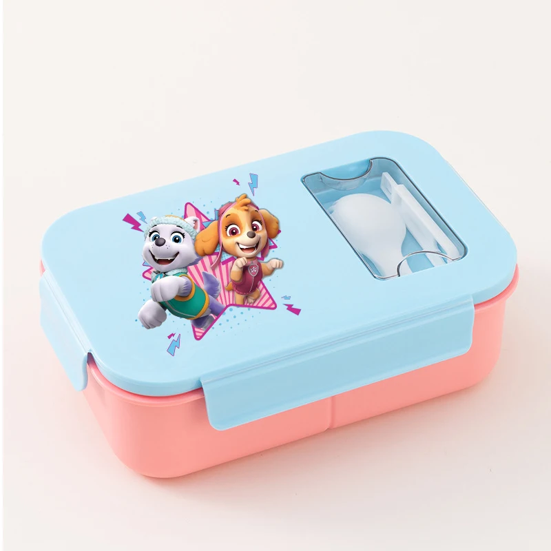 Paw Patrols Lunch Box Boy Girl Microwave Safe Cartoon Bento Box Chase Skye  Kids Anime Toast Box Fashion Portable Food Container view 2