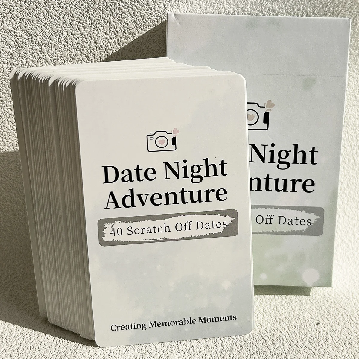 

Couple's Date Night 40 Card Games Suitable for Romantic Play Evenings Perfect for Couples to Enjoy Together