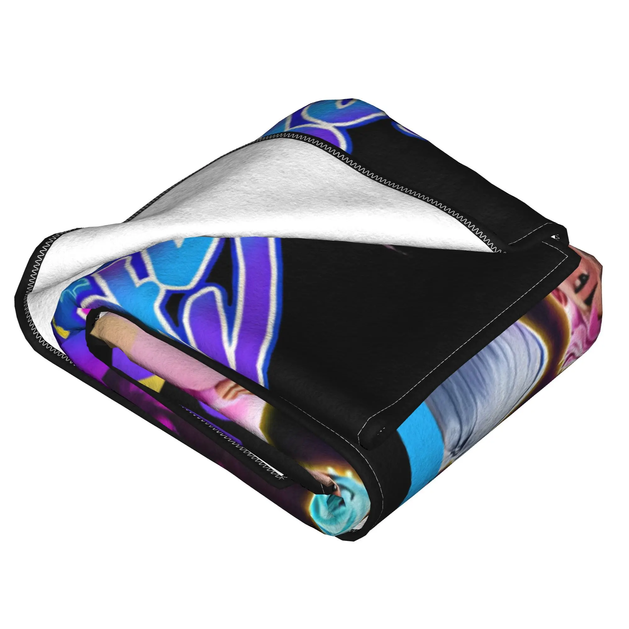 Saja Boys Kpop شيطان الصيادين بطانية الصوف الصيف متعددة الوظائف الدافئة رمي بطانية للسرير الأريكة المفارش