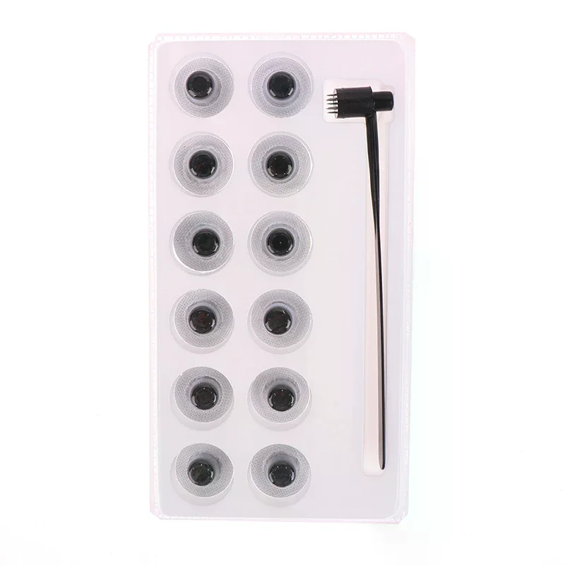 Blossom Needle Skin Needle Seven Star Needle Blood Needle Cupping Acupuncture Treatment With 12 Replacable Head Skin Needle Plum