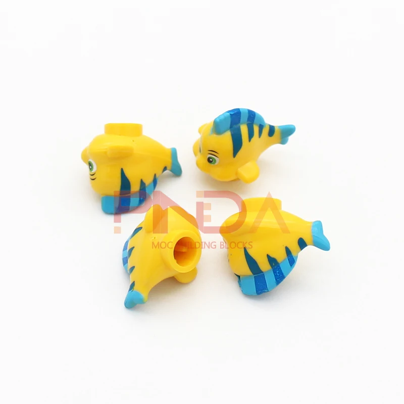 MOC Animal Figure Brick Building Blocks  DIY Model Toys For Kid clownfish 20 pcs clownfish