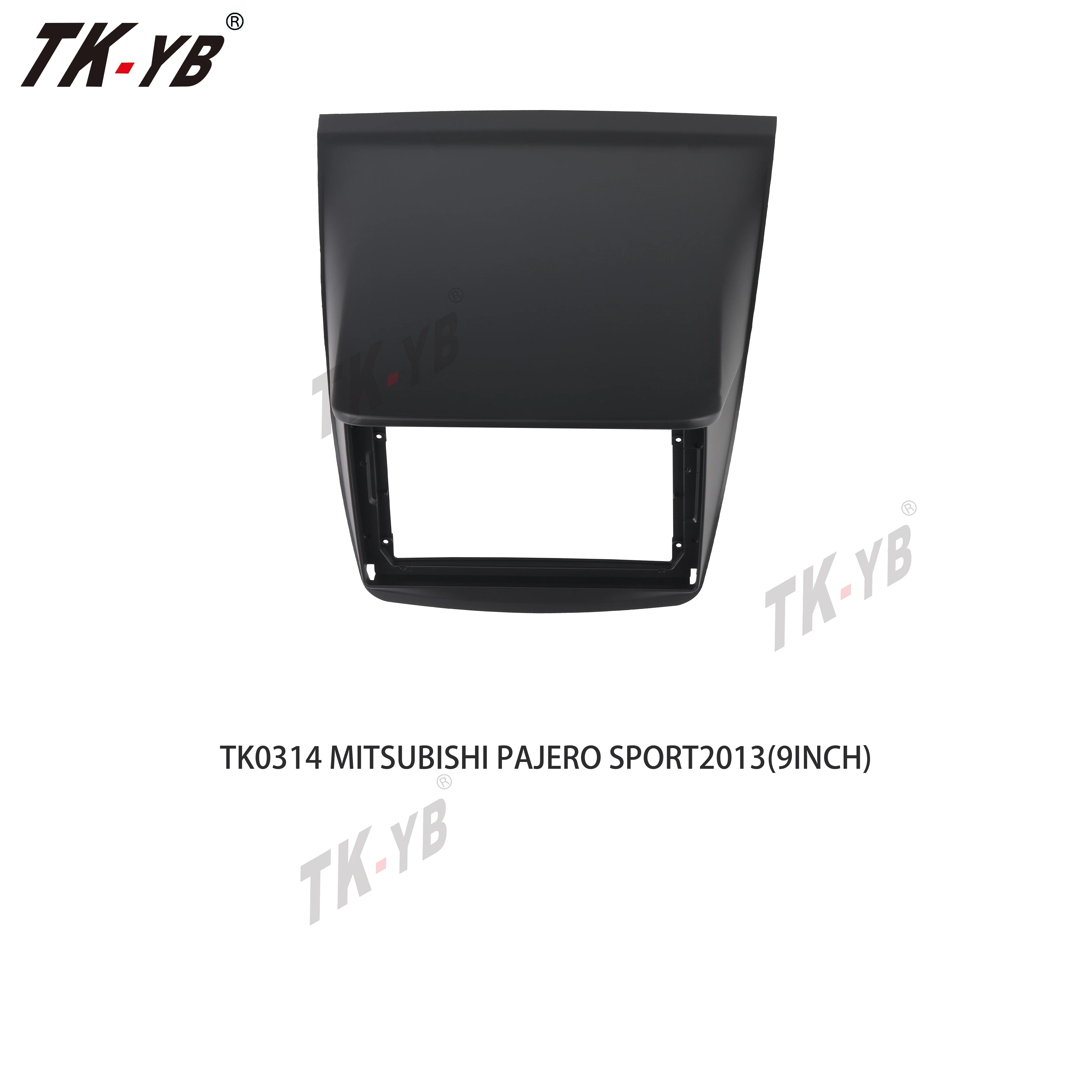 

Car Radio Frame For Mitsubishi Pajero Sports 2013 Auto Audio Multimedia Car Stereo Video Fascia Panel Interior Accessory