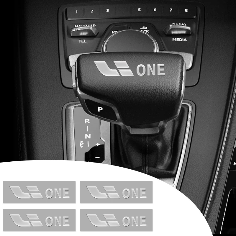 

Car Accessories 3D Metal Decorative Stickers For Li L7 L8 L9 ONE Interior Accessories