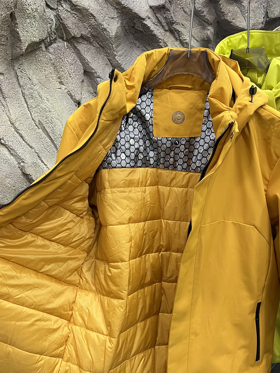 Cappotto da uomo in cotone con tecnologia aphene da esterno Jaet in cotone impermeabile con riflessione del calore e cappuccio a prova di T, adatto ai giovani...