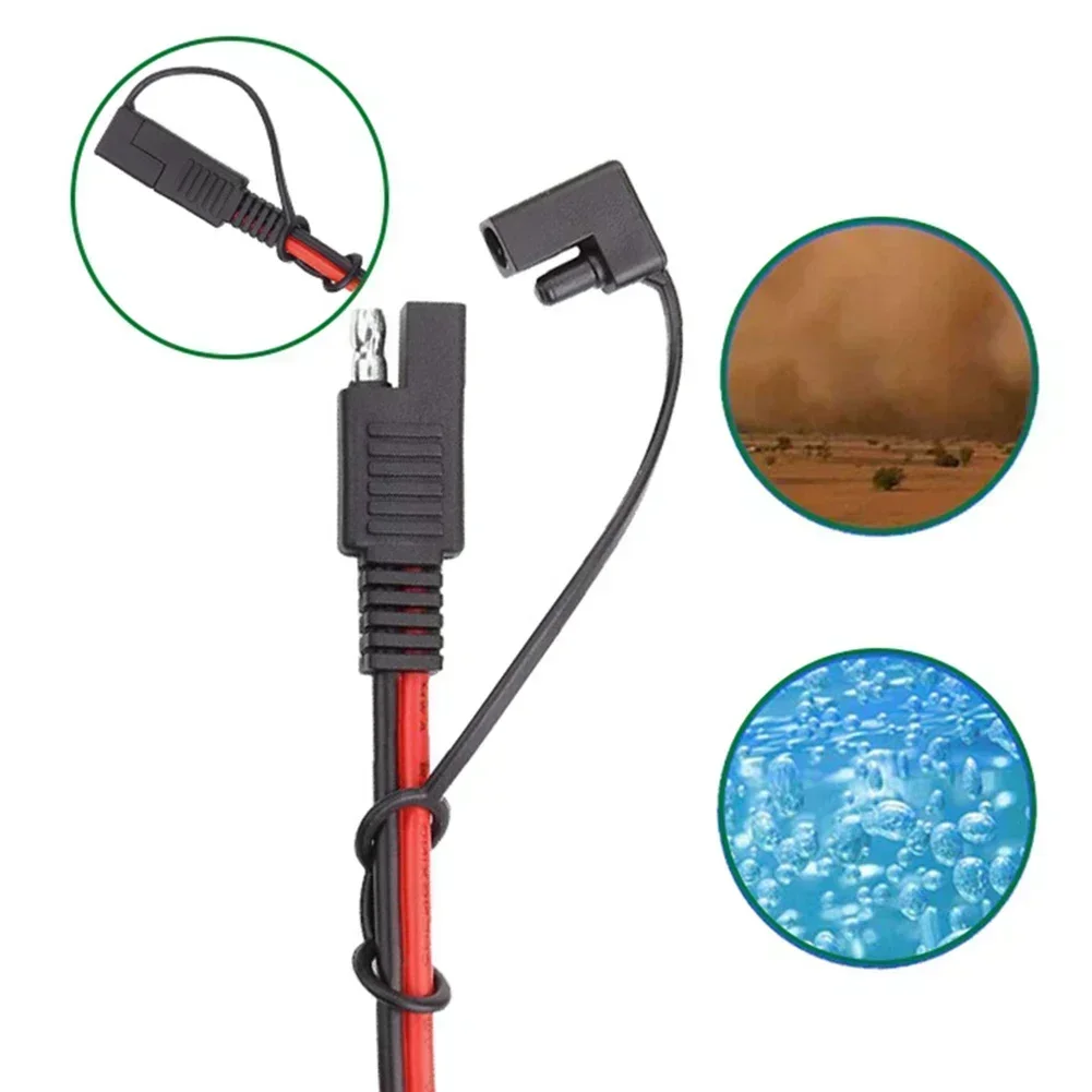 

Стандартное быстроразъемное соединение SAE 20 см для удлинительного кабеля SAE с выключателем питания 12 В для обслуживания автомобильных аккумуляторов