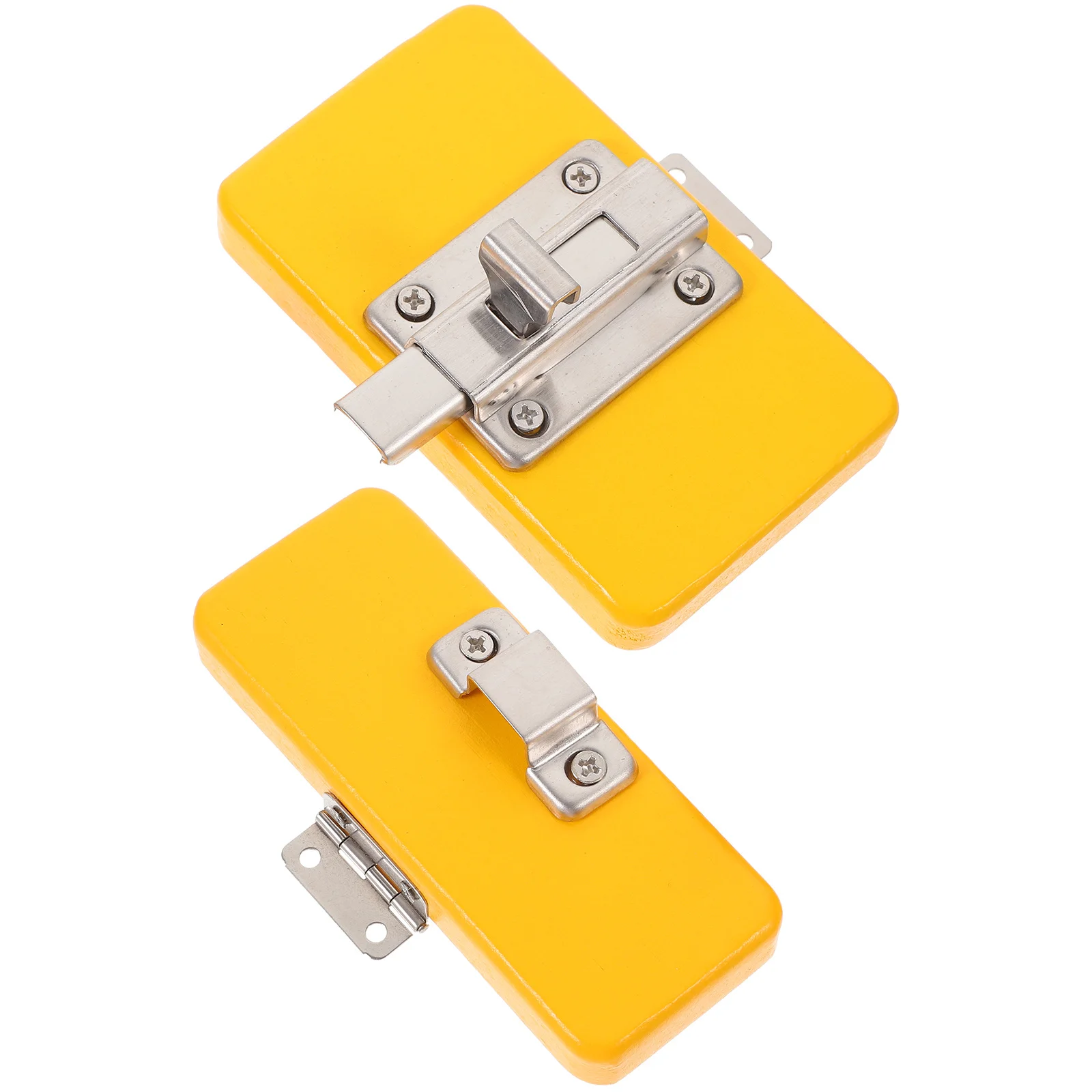 مونتيسوري مشغول مجلس مزلاج الباب ملحق تعليمي خشبي لتقوم بها بنفسك جزء التنمية المعرفية الحسية الرضع التعلم المبكر