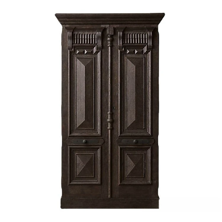 

American bedroom high-end fashion solid wood retro