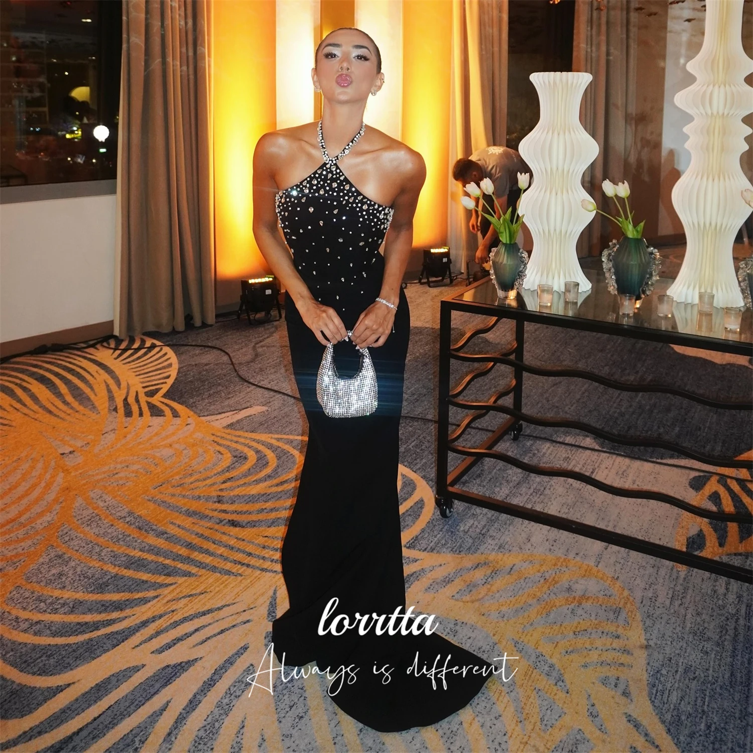 

Lorrtta Customized Elegant Gowns Sharon Happy Evening Dresses for Special Occasions Party Dress Mermaid Women Formal Dress