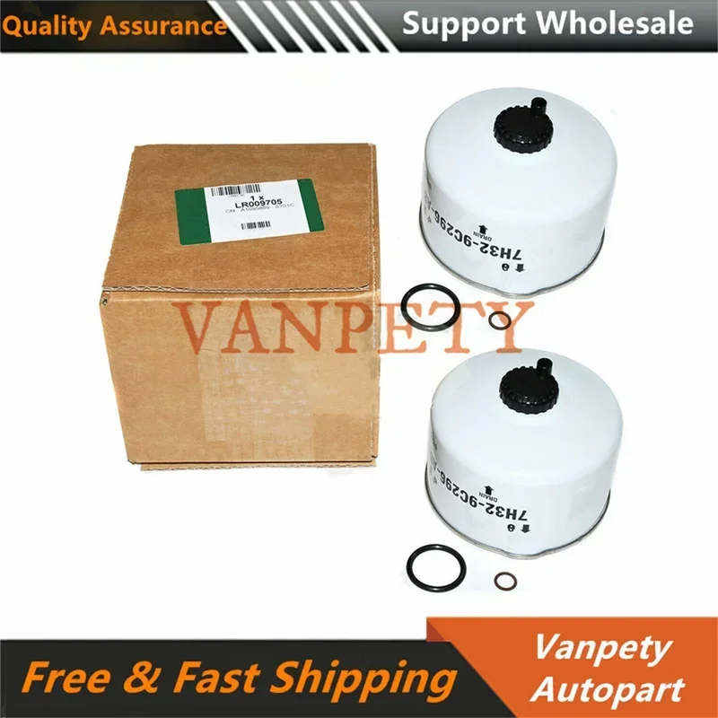 2X Fuel Filter LR009705 for Land Rover Range Rover Sport 2007-2013 Discovery 3/4 LR3 LR4 Fuel Filter LR009705 WJI500020