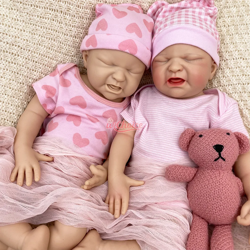 Unpainted/Painted 20Inch Silicone Reborn Doll Lifelike Full Body Silicone Reborn Doll For Collector Doll Enthusiast Artist Gift