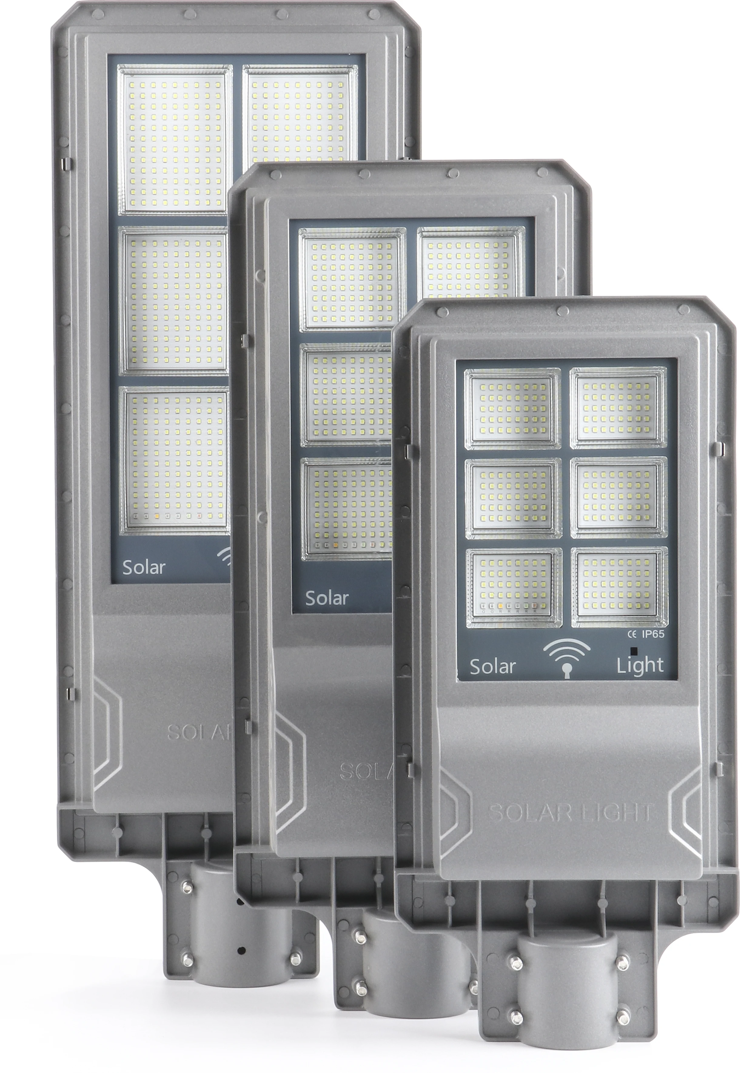 Dual-Mode Remote Control Solar Street Light LED with Aluminum Glass ABS Body IP65 for Home & Outdoor Use for Roads