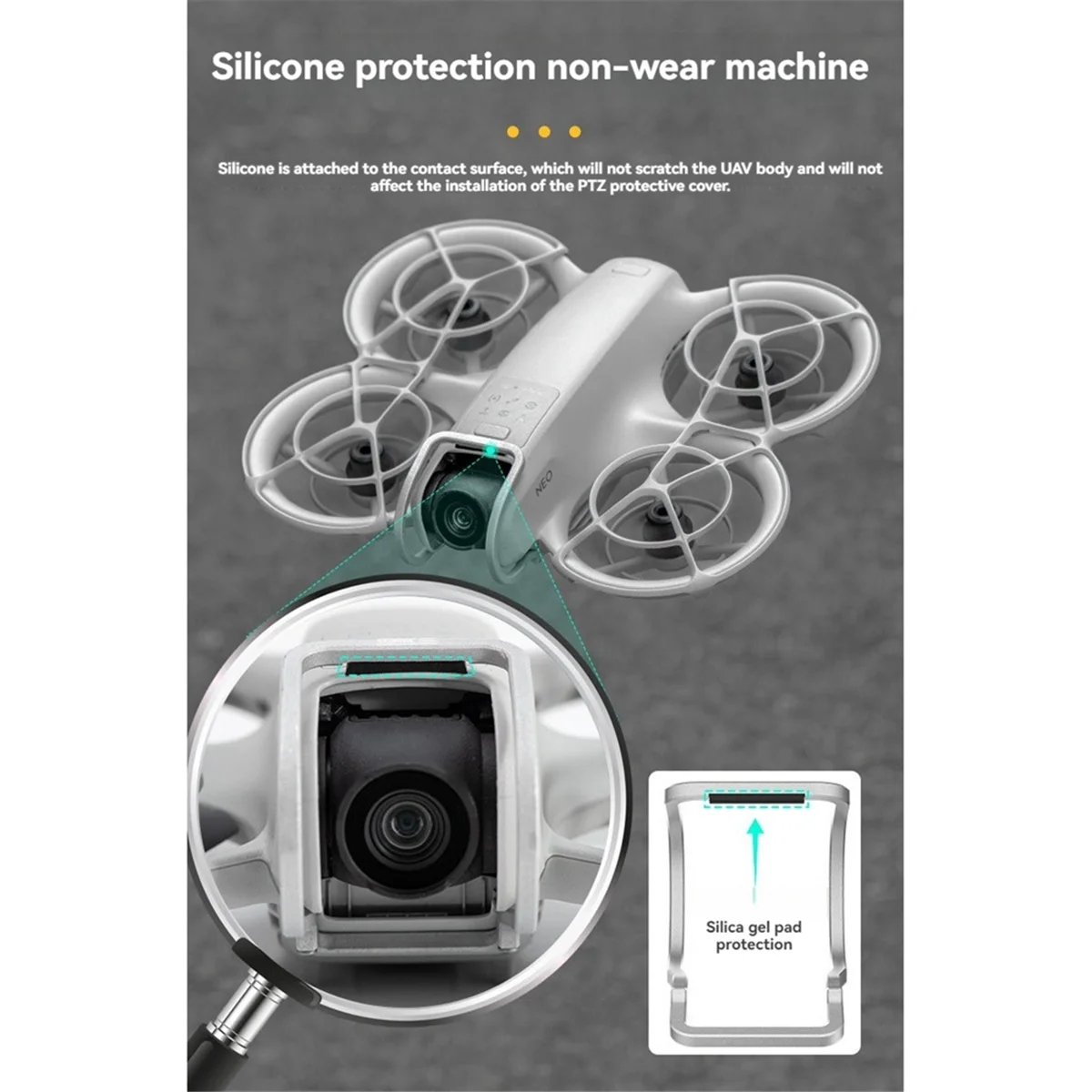 

Efficient Gimbal Bumper for DJI NEO Anti-Collision Bar Gimbal Protection Bar