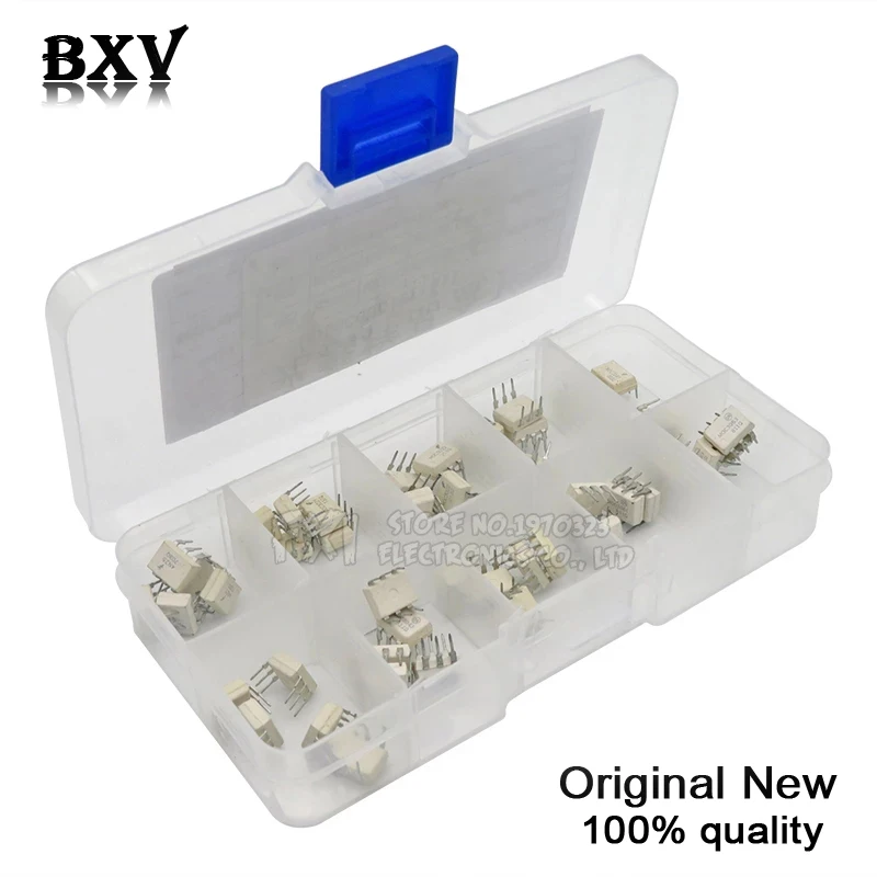 Free Shipping DIP Optocoupler Kit 10Value*5PCS=50PCS 4N25 4N35 MOC3021 MOC3022 MOC3023 MOC3041 MOC3043 MOC3052 MOC3061 MOC3063