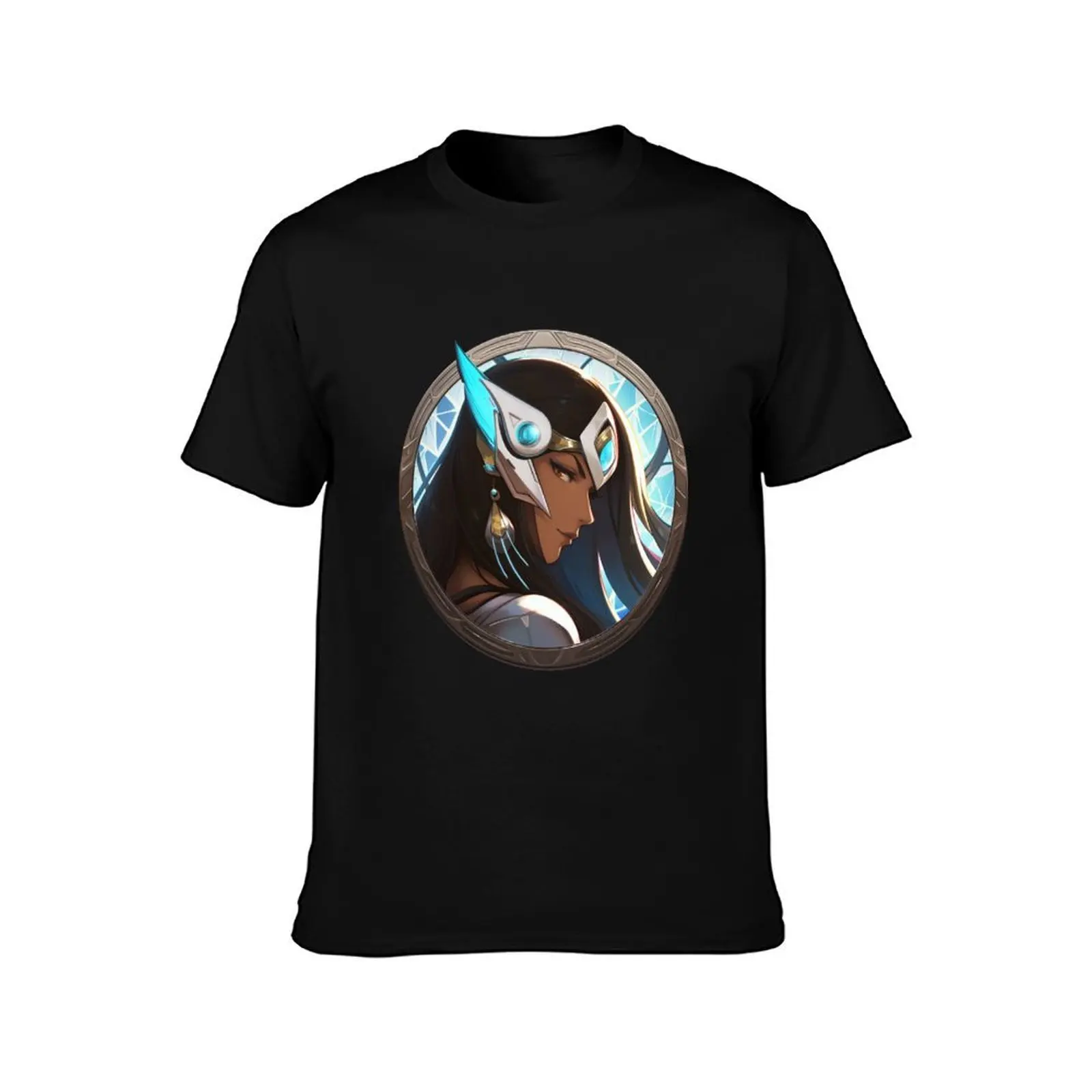 Photon Barrier Token T-Shirt Plus Size Short Sleeve T-Shirt