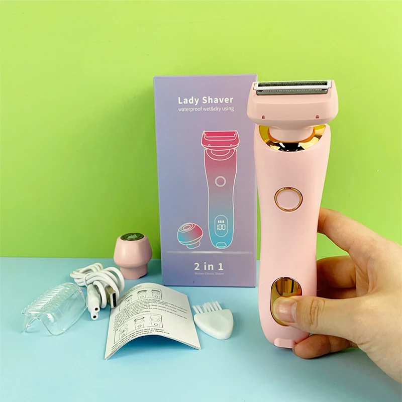 

Portable women's handheld hair trimmer, multi-functional razor, waterproof household painless hair removal machine