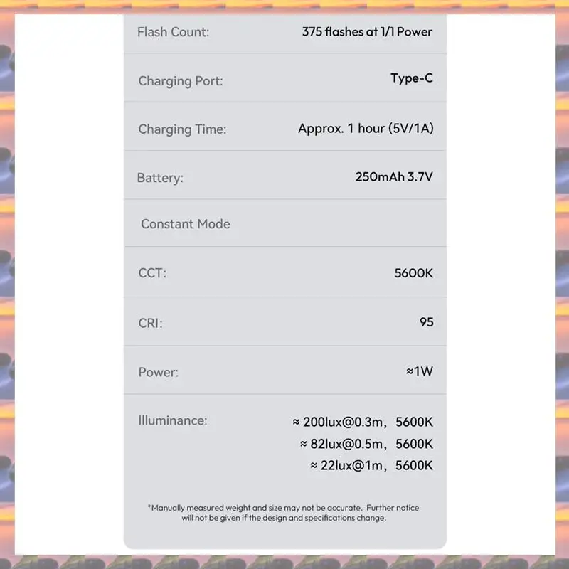

(Срочная распродажа) Ulanzi SL02 Вспышка для камеры Speedlite GN8 6500K с 4-скоростной регулировкой для камеры Canon Sony Nikon Fuji DSLR Live Photogra