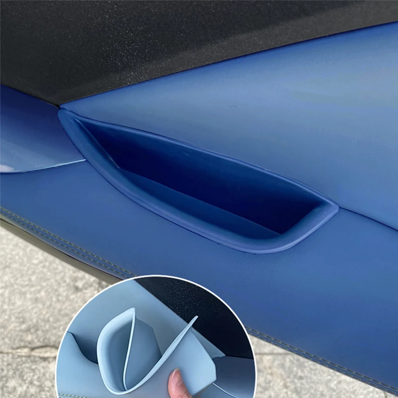 For BYD Seagull Dolphin Mini 2023 2024 Car door armrest storage box door handle door slot storage interior modification