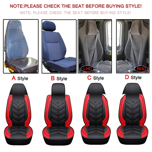 Imagen 2 del producto Funda de cojín de asiento Universal para camión, para CANIA, Dongfeng, BYD, IVECO, ISUZU, Volvo, Benz, MAN, Renault, DAF, Hino, ttra, Peterbilt