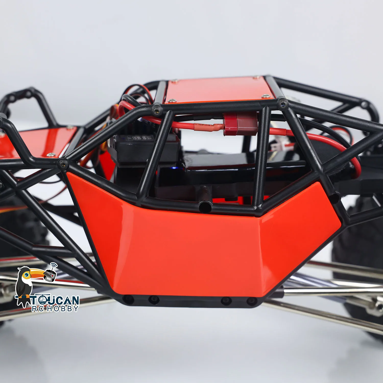 Spielzeug RTR RC-Geländewagen im Maßstab 1:10, 4 x 4 Funksteuerung, bereit zum Laufen, Rock Crawler, elektrisch lackierter fertiger LKW als Geschenk TH24039 – Detail 15