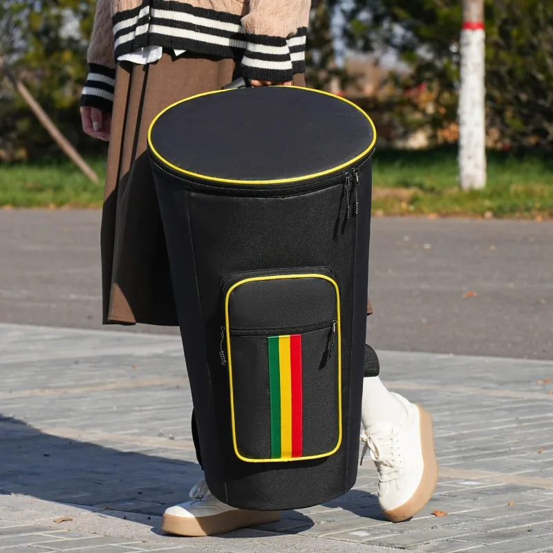 10/12-inch Thickened African Drum Bag Waterproof Shock-absorbing Shoulders Portable Djembe Bag Musical Instrument Accessories