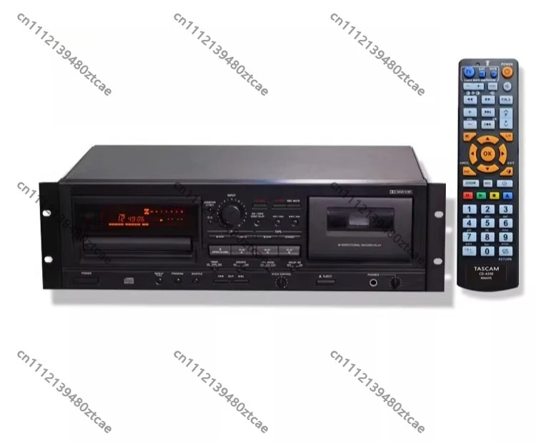 CD Cassette Tape Deck Combo Player Desktop Audio System