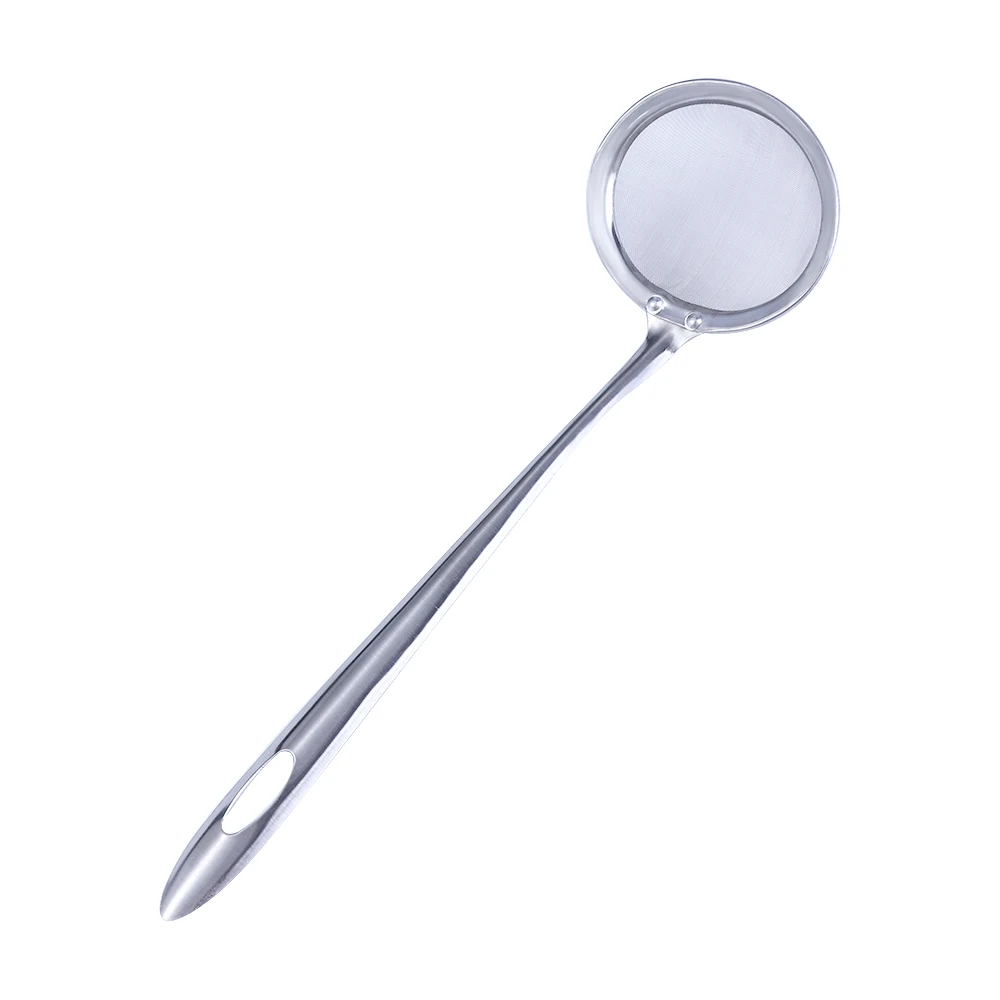 

Practical Stainless Steel Kitchen Kitchen Gadget Baking Sifting Strainer Colander Oil Skimmer Filter Spoon