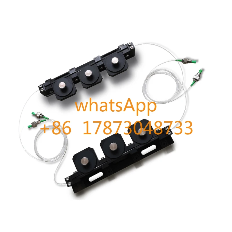 [100% New] Singlemode 1550nm Black 3 Paddle Polarization Controller with Green FC Connector 0.9mm SMF-28 Fiber or HI1060 Fiber