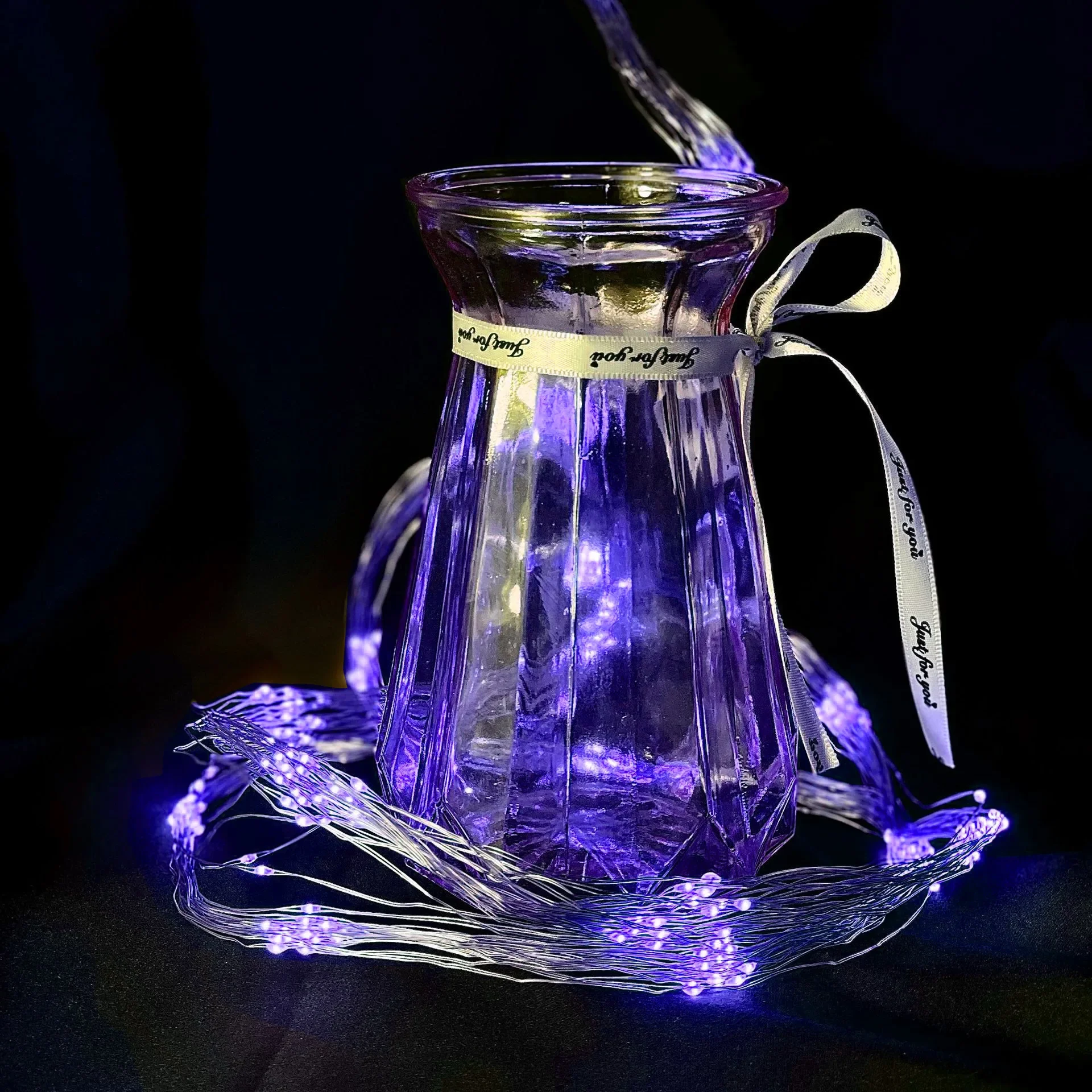 Halloween Fairy String Lights 600 LED Purple Waterfall Lights  for Christmas Curtain Outdoor Tree Garlands Holiday Wedding Party