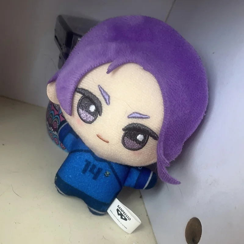 Boneco de Pelúcia Cosplay Anime Blue Lock Vol.9  Rin Itou Bachira Meguru, Brinquedos Pendant Decoration e Presentes