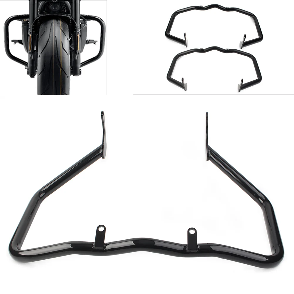 

Motorcycle Engine Guard Crash Bar Protector For Harley Davidson Sportster S RH1250S 2021-2022 Matte Black/Glossy Black