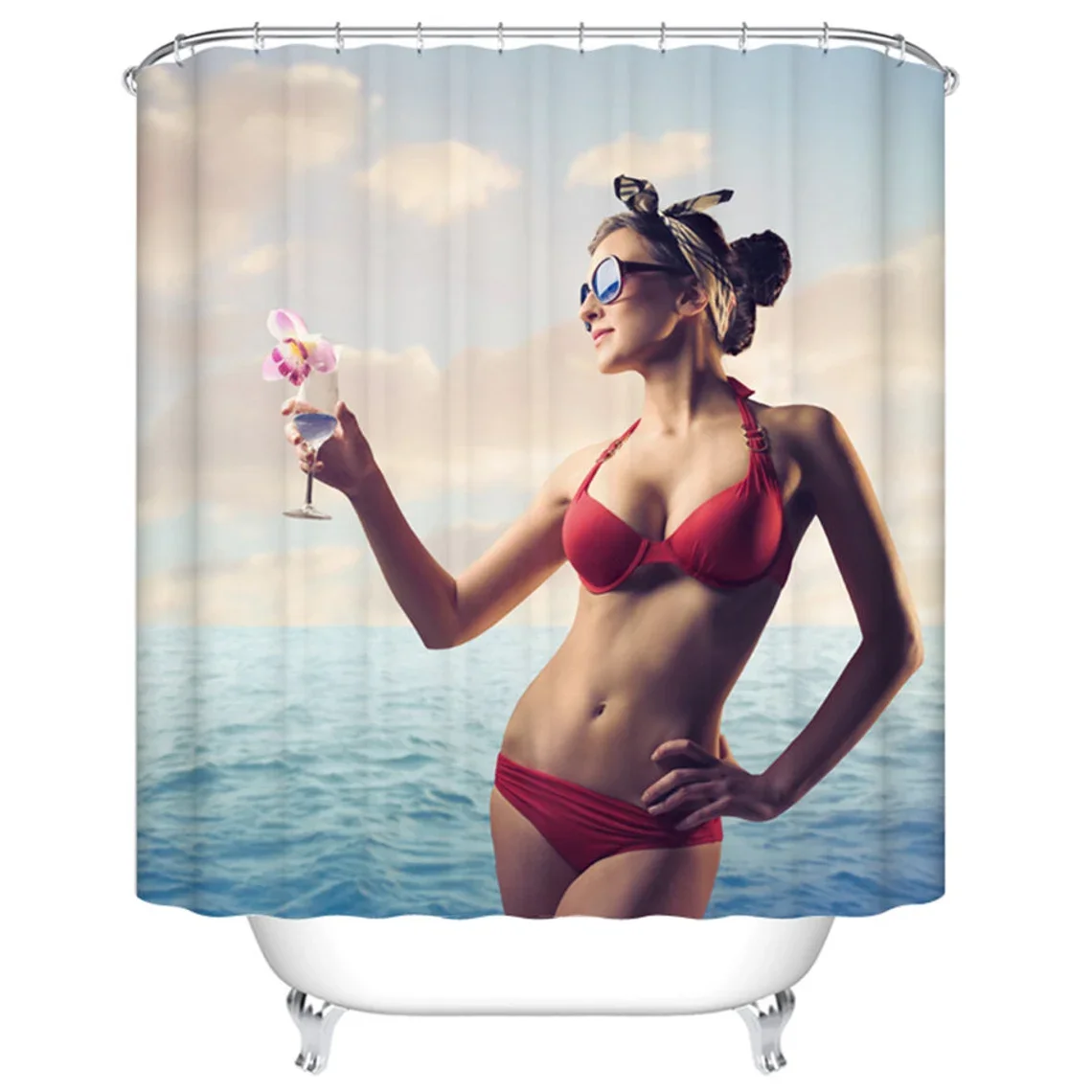 Customized Shower Curtain Movi - đánh giá và giá Home Bathroom Movie