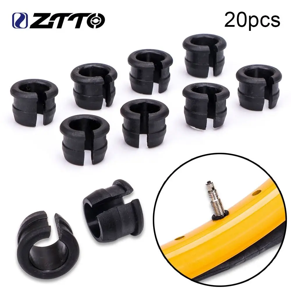 

Black Rubber Plug Bike Parts Inner Tube Adapter Bike Schrader Valve Valve Conversion Sleeve Presta Valve Rim Convert