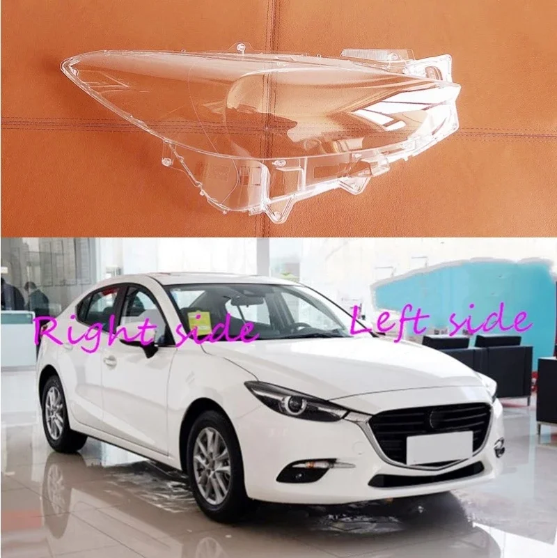 For Mazda 3 Axela 2017 2018 2019 Car Headlamp Lens Replacement Headlight Shell Cover Headlight Glass