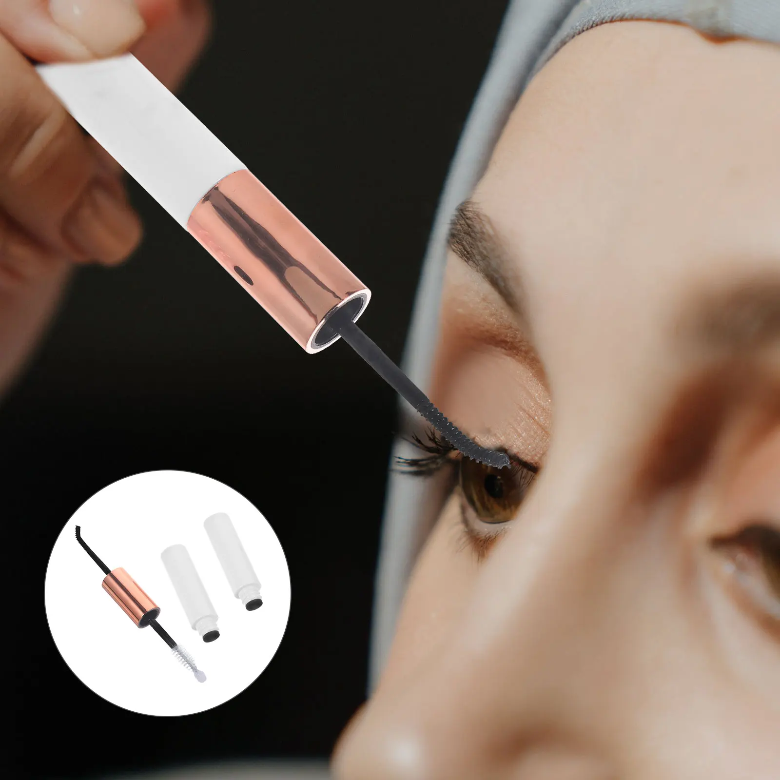 3 قطعة السندات ختم رمش تمديد أدوات كاذبة لاصق المزدوج نهاية قضيب التجفيف السريع عقد قوي طويلة الأمد لطيف آمنة سهلة