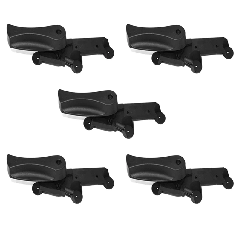 5X Black LHD Hood Release Grip Handle & Bracket For BMW E65 745I 750I 760I Alpina E66 745Li 750Li 51237023992